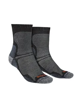 Mens Ultralight T2 Merino Hiking Socks - - Size: L - Bridgedale - FashionsVida