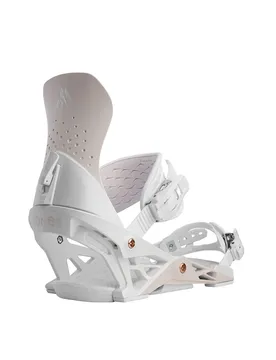 Fixations De Snowboard Aurora Misty White M