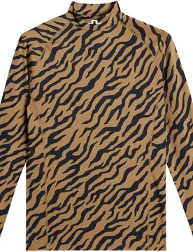 Layer Ello Compression Print, navy/braun l - J.lindeberg - FashionsVida