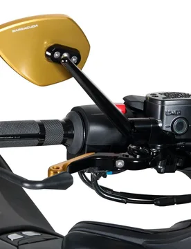 Coppia Attacchi Specchi Manubrio Yamaha T-Max 2017-2018 - Barracuda - FashionsVida