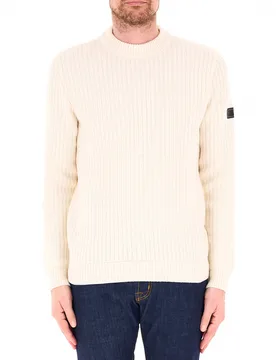 Maglione misto lana AVORIO S - Barbour - FashionsVida