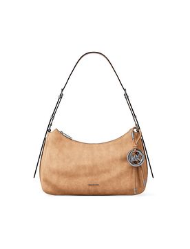 Ledertasche - Schultertasche hellbraun damen