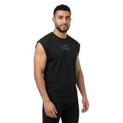 T-shirt Sans Manches Cutoff Black L