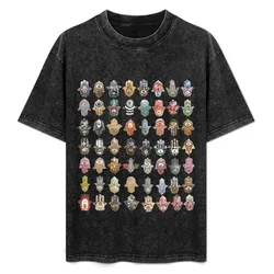 Field of Hamsas T-Shirt Casual Daily Graphic Tee
