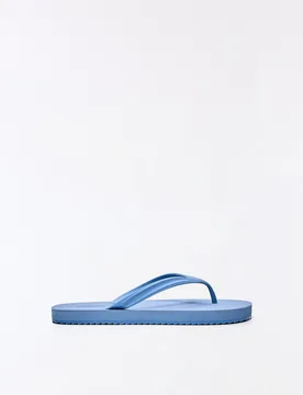 Sandales Basiques Entre-Doigts 45 Bleu - Bershka - FashionsVida