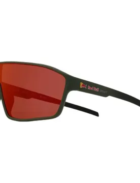 Lunettes De Soleil à Miroir Daft Olive Green Red Orange/CAT3 Homme