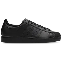 Superstar Herren Sneaker - Schwarz - Größe 41 2/3 - Leder Black 41 2/3