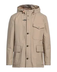 Mantel Herren Beige S Herren