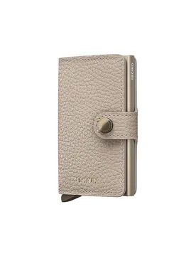 Geldbörse - Miniwallet Pebble latte creme damen - SECRID - FashionsVida