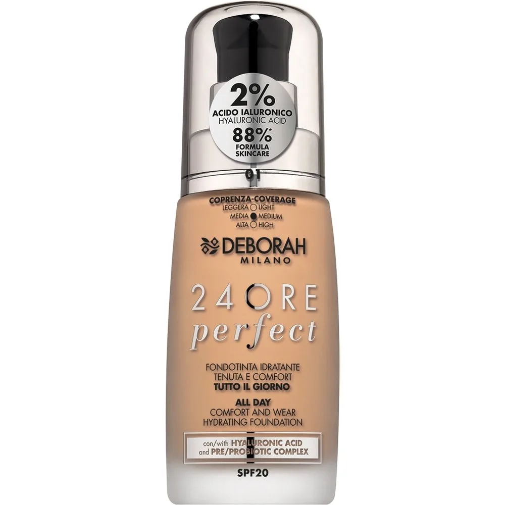 Base de maquillaje 24ore perfect SPF 20 - Deborah Milano - FashionsVida