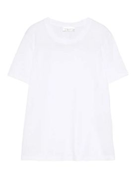 T-shirt girocollo in cotone