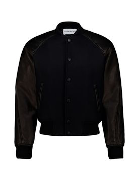 Mix Material Jacket for Men