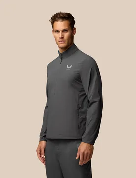 Golf Half Zip Top - Charcoal GUNMETAL S male - Castore - FashionsVida