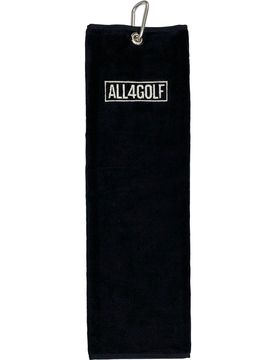 Tri-Fold mit Logo , schwarz