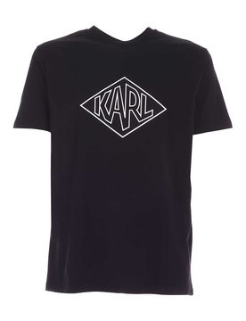 Karl Lagerfeld T-shirt logo nera