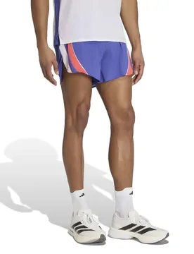 Pantaloni Corti Adizero Archive Running 7´´ Dual Indigo / Semi Lucid Red / White XL - Adidas - FashionsVida