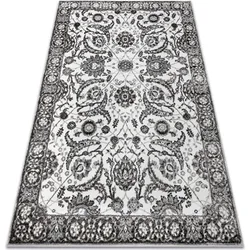 Teppiche Teppich Mateo 8037/644 Klassisch Rahmen, Blumen - 80x150 Cm 80x150 Cm