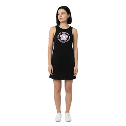 Robe Sans Manches Daisy Ring Dot Black S