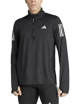 Own The Run Base Half Zip Sweatshirt Black XL Men - Adidas - FashionsVida