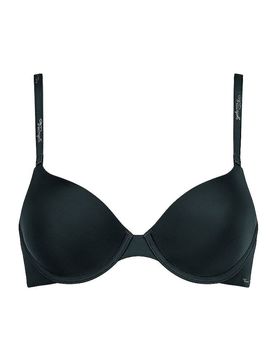 T-Shirt BH mit Bügel BODY MAKE UP black schwarz 75B damen