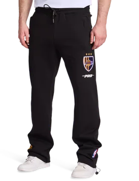 Los Angeles Lakers Ultras Uomo - Pantaloni Nero - Taglia XL - Pile di cotone XL - Pro Standard - FashionsVida