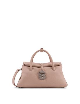 Borsa Dotta Small In Pelle Martellata