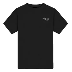Mens Flavur T-Shirt Cotton Short Sleeve Casual Everyday Tee Top - Black - Size X-Large