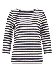 U-Boot-Shirt 3/4 Arm breite Rippe female