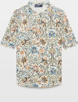 Camiseta de mujer print jardín - Lloyd's - FashionsVida