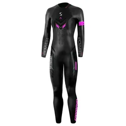Endorphin Woman Long Sleeve Neoprene Wetsuit Black P3 Women