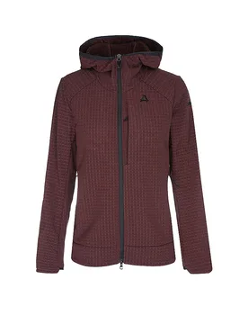 SCHÖFFEL Damen Fleecejacke Style Enixa Hoodie dunkelrot 38 W - Schöffel - FashionsVida