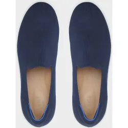 Zapatillas slip-on de hombre de piel