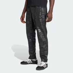 Monogram All Over Print Regular Track Pants XS Black
