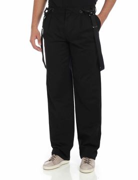 Moschino Pantalone nero con pinces