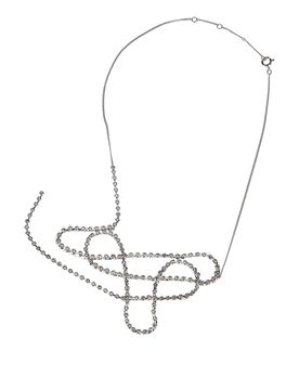 Dries Van Noten Collana in argento