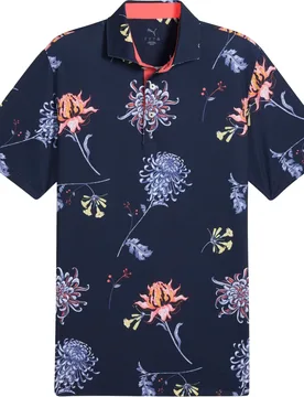 Puma Polo MATTR Dahlia, navy/bunt s - Puma - FashionsVida