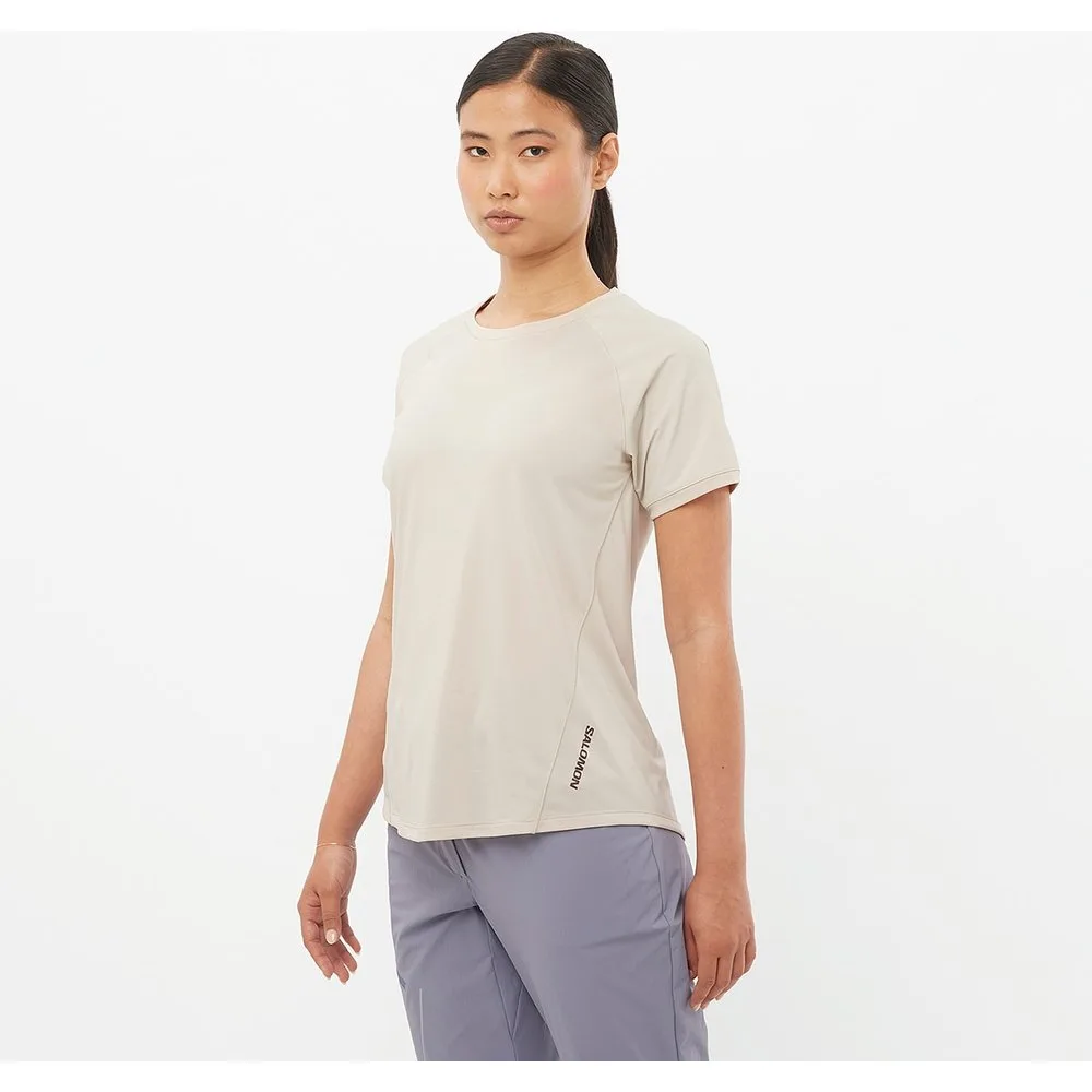 Camiseta de manga corta de mujer OUTLINE - Salomon - FashionsVida