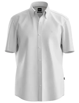 Chemise Liam Bd 10262089 White S - BOSS - FashionsVida