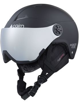 Skihelm / Snowboardhelm mit Visier – Kinder – Android Visor J Android Visor J Mat Black Kindergröße 48-50 cm schwarz