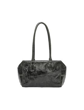 Ledertasche - Schultertasche KAYLA Small schwarz damen