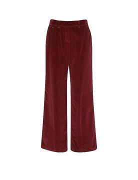Marlenehose dunkelrot 34 damen
