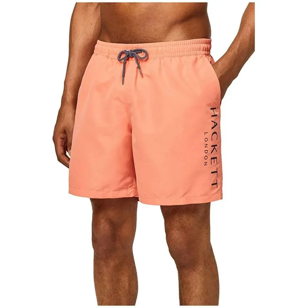 Short De Bain Solid Coral 2XL - Hackett - FashionsVida