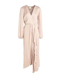Maxi-Kleid Damen Hellrosa M Damen