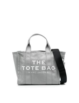 Borsa mini in canvas con logo