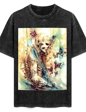 Rick Genest - Zombie boy T-Shirt Street Art Print Tee Shirt - Aliexpress - FashionsVida