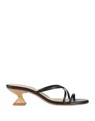 PALOMA BARCELÓ Sandale Damen Schwarz 38 Damen