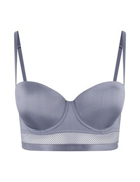 S.Oliver Sujetador gris plateado