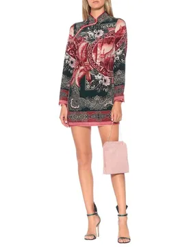 For Restless Sleepers Aura Printed Shirt Dress - F.R.S For Restless Sleepers - FashionsVida