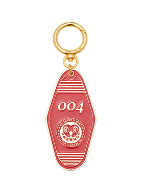 Motel Key Chain - Red
