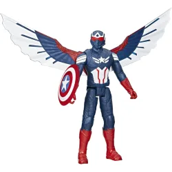CAPTAIN AMERICA: FIGURA TITAN DELUXE DEL CAPITÁN AMÉRICA